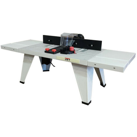 JET – Table pour défonceuse 1,6kW JRT1 – Dimensions 610 x 360 mm – Interrupteur magnétique – Compatible jusqu'à 1600 watts - JRT-1-M