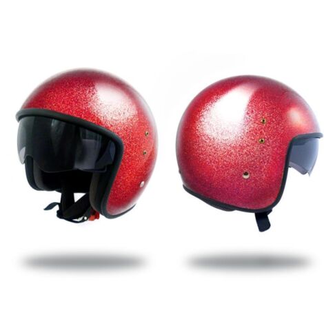 jet up helm für männer / frauen up größe xxl smart glitter red /