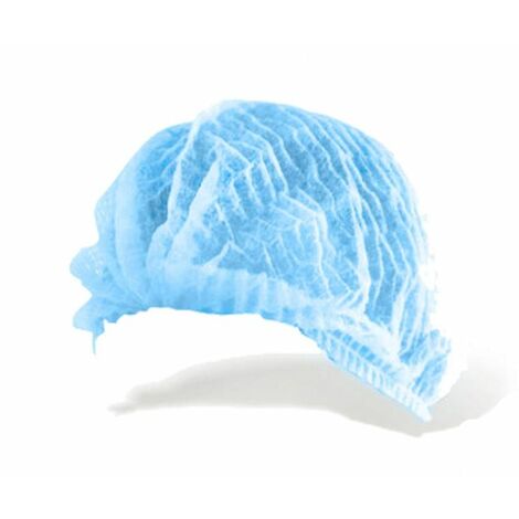 Jetables pour cheveux - 100 Pièces (Bleu) - Bouffants respirants et résistants, Versailles