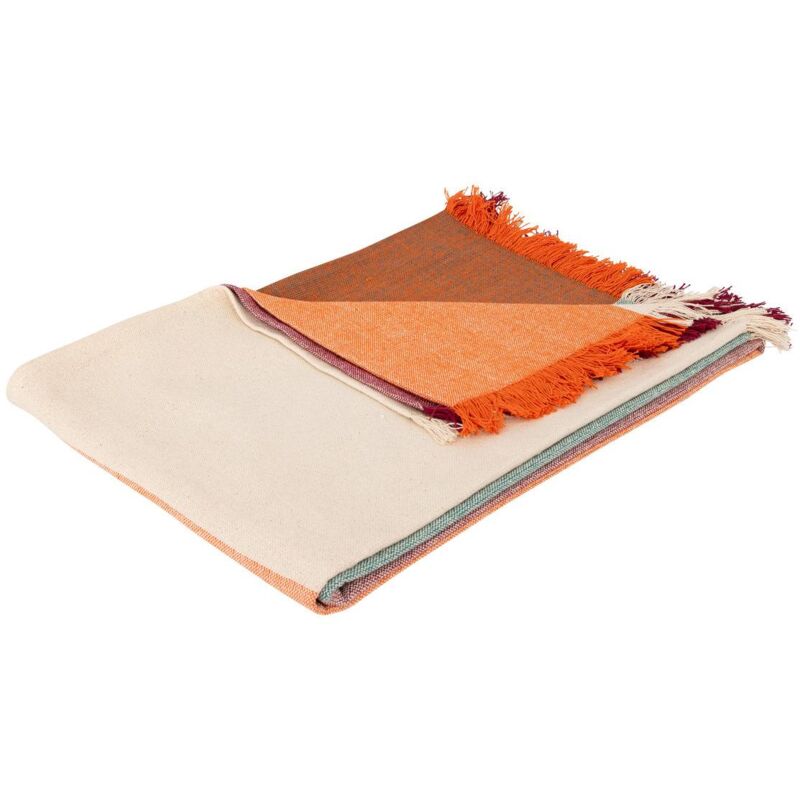 Jeté de lit Yucatan coton 130x180cm - Atmosphera créateur d'intérieur