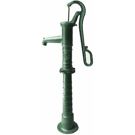 Jetly – Pompe à main auto amorçante A80 – Débit 2,4 m³/h – Profondeur d'aspiration 8m – Socle en fonte pour irrigation jardin