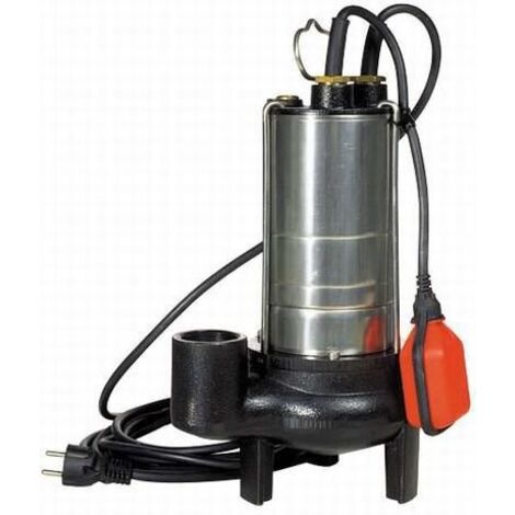 Jetly – Pompe immergée pour eaux chargées – Débit max 12 m³/h – Hauteur de relevage 8 m – Monophasé 230V – Granulométrie 40mm – 132038