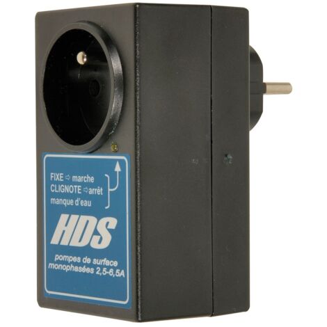 Jetly – Relais hydraulique HDS 6,5A pour pompes monophasées – Protection contre manque d'eau – Installation facile – Compatible 2,5 à 6,5 A