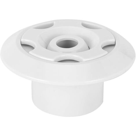 Jets de massage ronds pour piscine, accessoires de spa rotatifs à 360°, jets de retour de piscine, 2 pouce, blanc