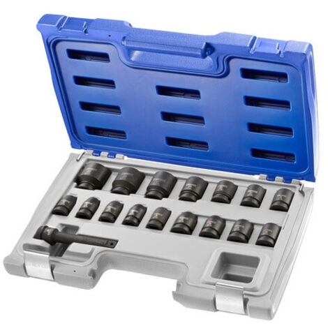 Jeu 17 douilles & Access impact 1/2″ - Expert
