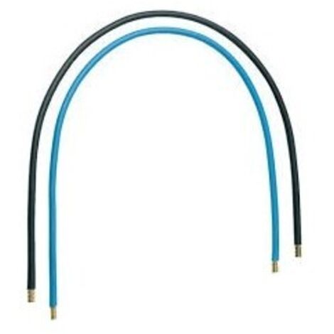 Jeu 2 conducteurs 16 mm² bleu + noir, longueur 450 mm - kc416 - HAGER