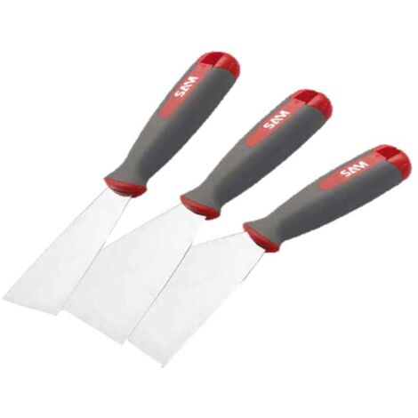 Jeu 3 spatules de peintre - SAM OUTILLAGE SP-J3