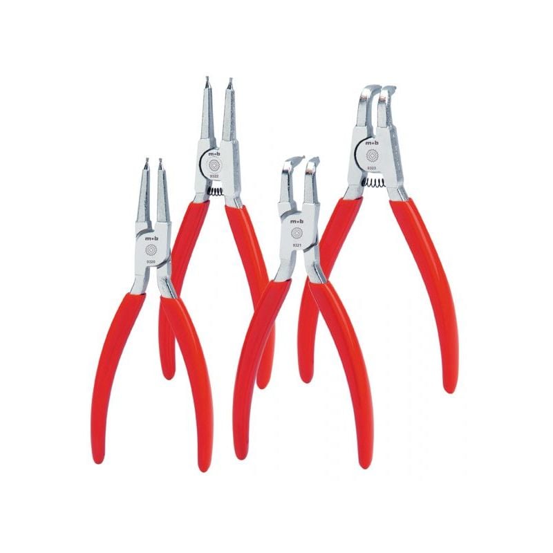 Mob Outillage - Jeu 4 pinces circlips