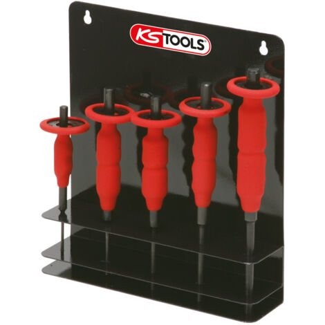 Jeu 5 chasses goupille 3 à 8mm - KS Tools 156.0000