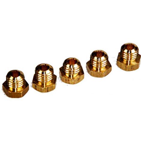 JEU 5 INJECTEURS DE GAZ BUTANE D.8 MM pour CUISINIERE - 22207