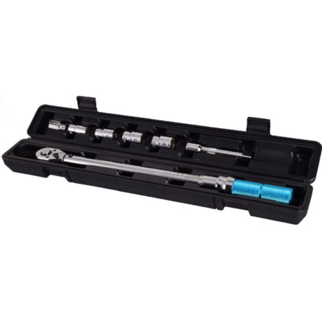 Jeu 7 douilles pour clé dynamométrique 1/2" 20-210 N.m – Acier haute précision pour réparation automobile