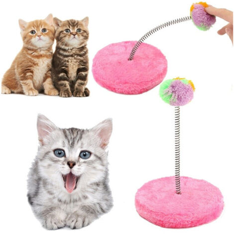 Jeu Avec Souris Chiot Gymnase Pour Chat Griffes De Chat Base De Griffon Avec Ressorts