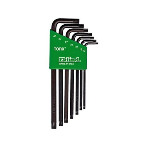 Jeu Ball Torx 7 clés coudées - Wilmart