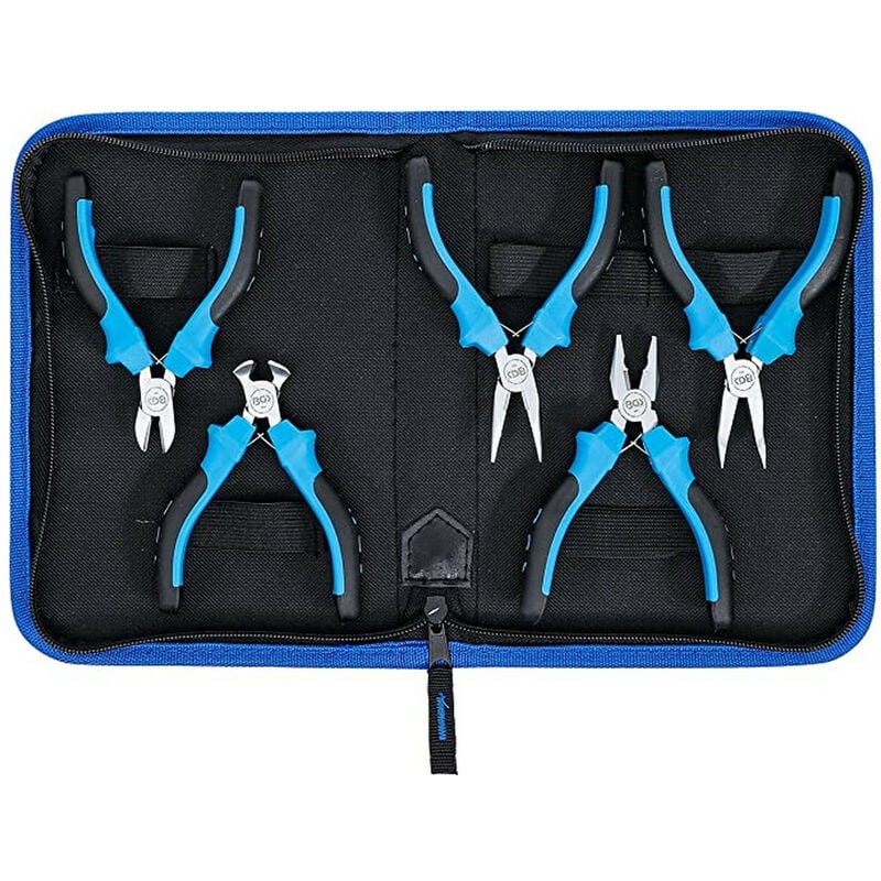 Bgs Technic - Jeu bgs assortiment de 5 mini pinces pour l'electronique