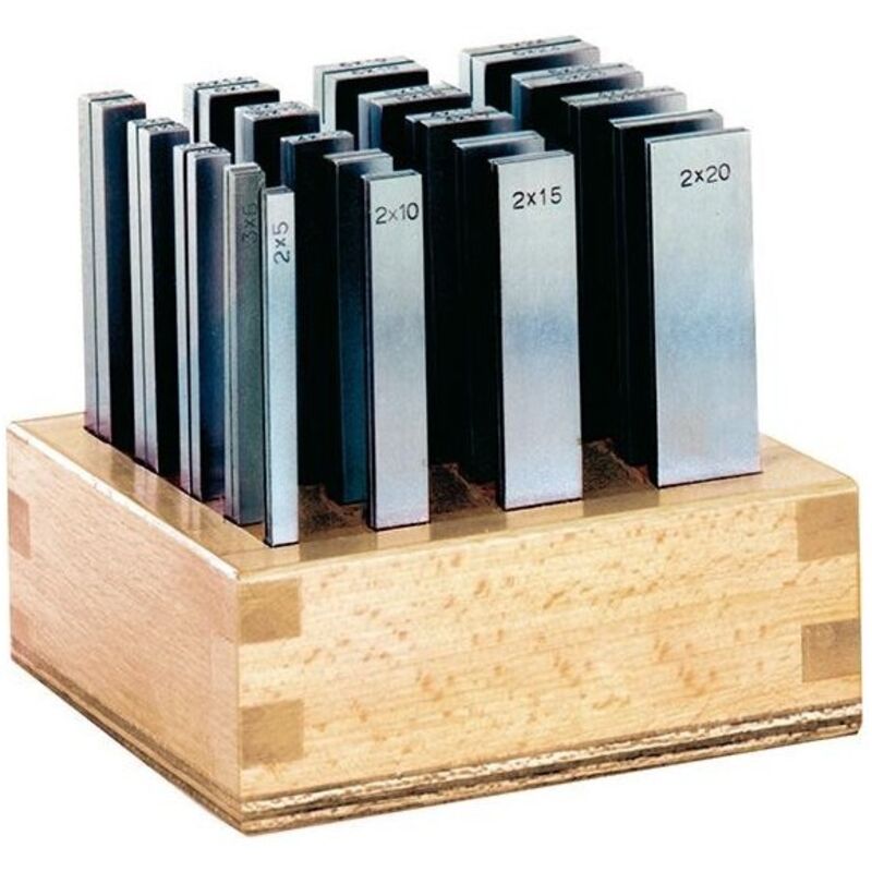Jeu de cales parallèles sp l 100mm support bois AMF