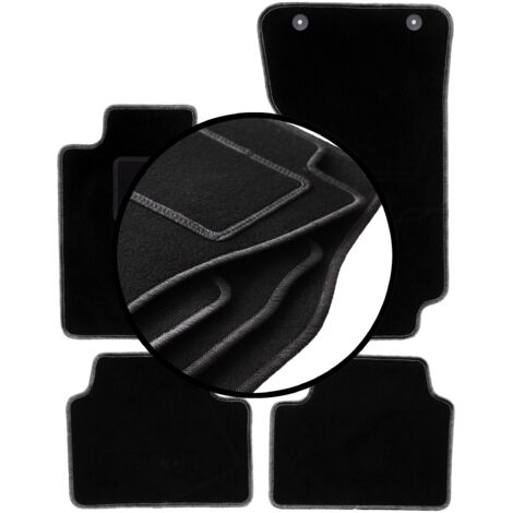 Jeu complet de tapis en velours pour : Alfa Romeo Giulia 4x4 (4WD) berline (2016-)
