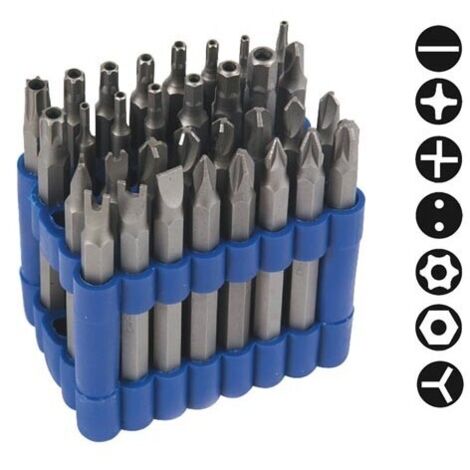 JEU D' EMBOUTS DE SÉCURITÉ (7.5 CM) - 32 PCS PEREL PBS03