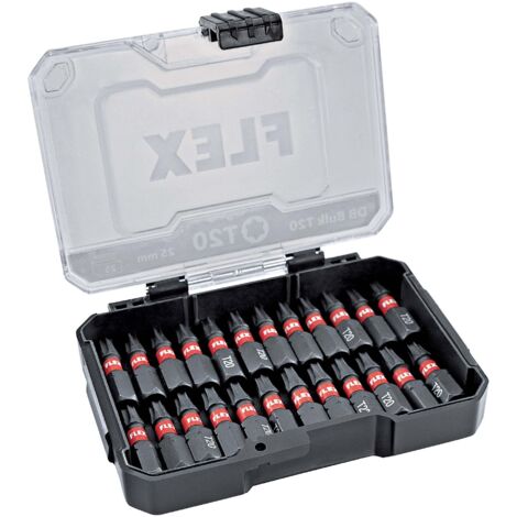 Jeu d'accessoires de tournevis Flex 530489 25 unités