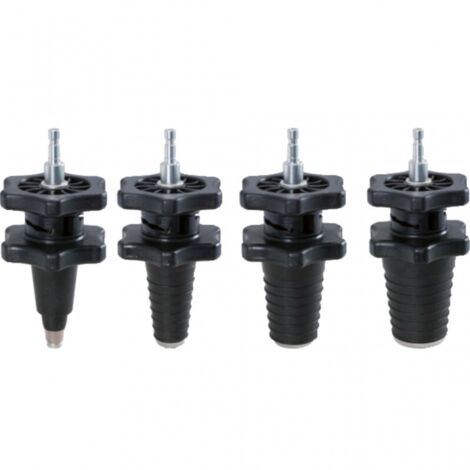 Jeu d'adaptateurs coniques de test pour circuit de refroidissement, 4 pcs