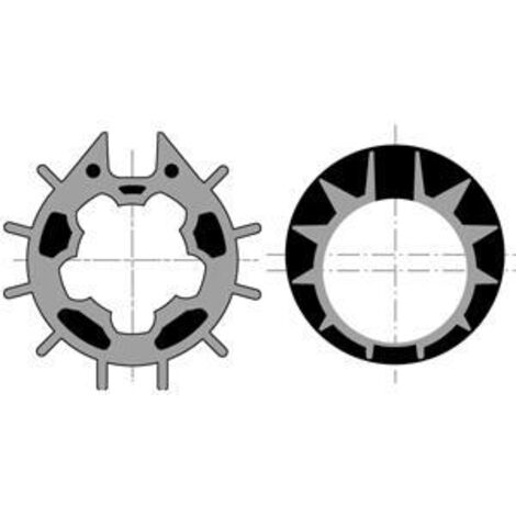 Anneau De Sortie Hexa 7 Pour Store Somfy - Longueur Tige 165 Mm