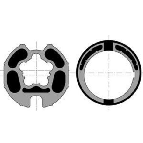 Somfy – Jeu de roue et couronne pour moteur 60mm – Intégration tube 78mm – Goutte 14mm – Couple maximum 120Nm