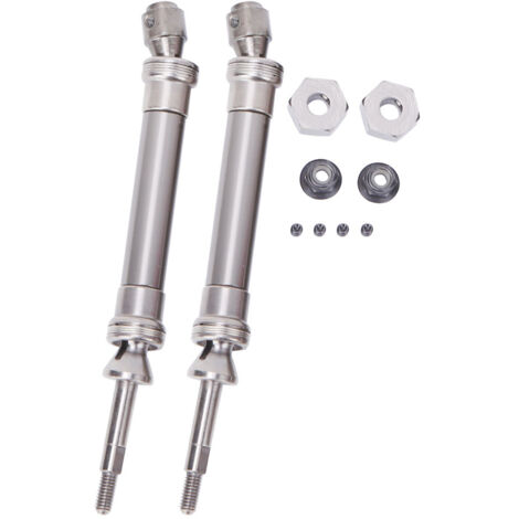 Jeu d'arbres de transmission CVD en titane pour Traxxas Slash 1/10, modèle NSV775.