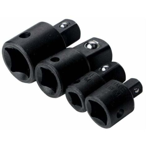 Jeu d'Augmentateurs et Réducteurs Adaptateur à Cliquet Adaptateurs Réducteurs Pour Douilles et Embouts Triomphe 4pcs 1/2" 1/4" 3/8" Pillote