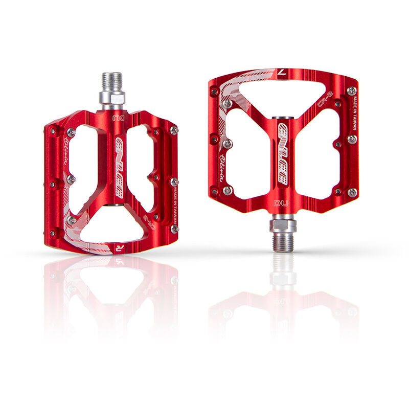 Jeu de 1 paire, accessoires vélo, pédales vtt, pédales suful, pédales aluminium cnc, plaque de protection anti-oxydation 9/16 pouces, pour vélo de