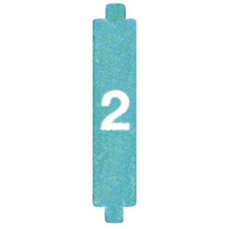 Jeu de 10 cavaliers de configuration pour système BUS avec marquage 2 BTICINO 3501/2