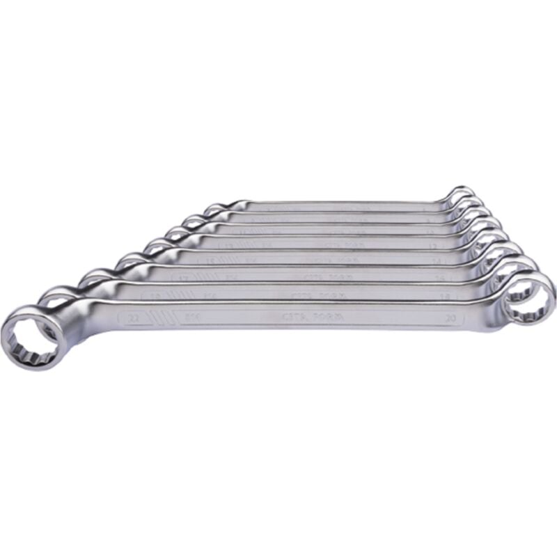 Jeu de 10 clés à double anneau Cetaform