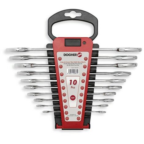 Jeu de 10 clés à fourche DOGHER 450-020
