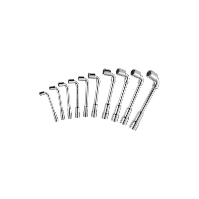 Jeux de 10 clés à pipes debouchées 6x12 pans - E117387 - Expert by Facom
