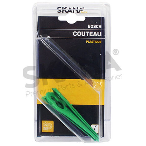 Jeu De 10 Couteaux Plastique. Pour Modèles Alm28, Alm30, Art23li, Art23accutrim 18v, Art23easytrim Accu Remplace Origine F016800