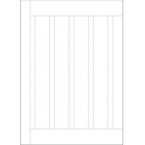 Jeu de 10 feuilles rep. Gamma - COFFRET DISTRIBUTION HAGER GZ31A