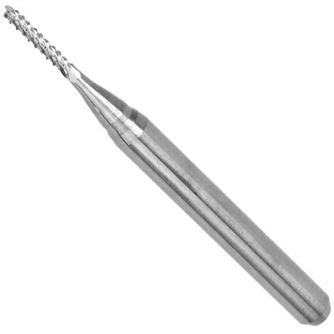 Jeu de 10 fraises CNC en carbure de tungstène, adaptées au fraisage du maïs (1,1 mm), en carbure de tungstène