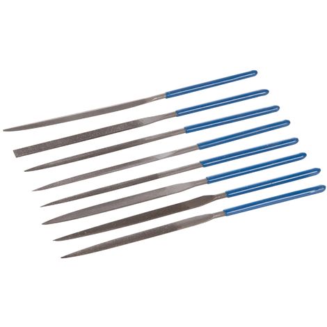 JEU DE 10 LIMES AIGUILLES 140 MM SILVERLINE MS100