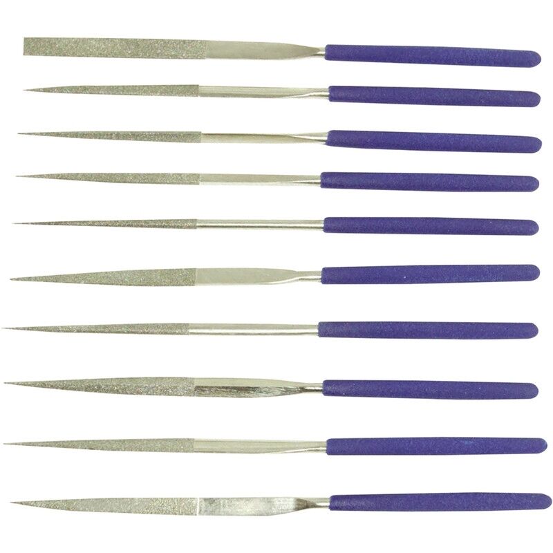 Limes à aiguille assorties 140MM Silverline 633509