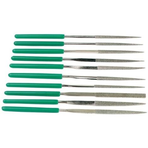 Jeu De 10 Limes Diamantées