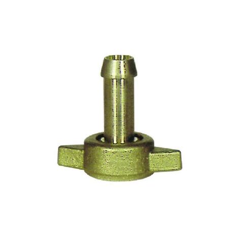 Jeu de 10 raccords de durite 8 mm avec e'merillon a' ailettes en laiton pour tuyau de pompe
