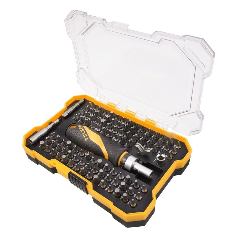 Jeu de 105 tournevis a' cliquet Tolsen