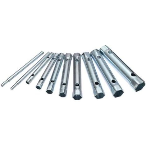 Jeu de 10PCS Clé Tube Pipe En Acier 6-22mm 6-7 8-9 10-11 12-13 14-15 16-17 18-19 20-22mm Outil Tubulaires