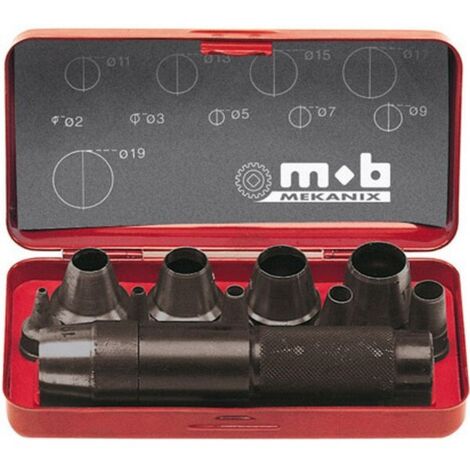 Jeu de 11 clés à pipe avec boîte en métal