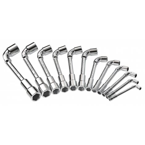 Clé à pipe débouchée 6 x 6 pans - 10mm - E113397