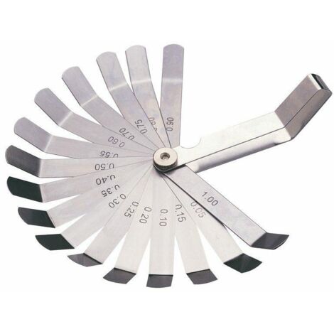 JEU DE 16 JAUGES D'’PAISSEUR 0.05-1.00MM