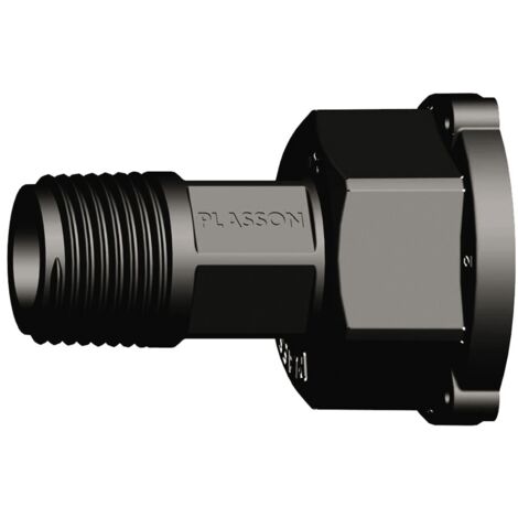 Jeu de 2 adaptateurs pour raccord encliquetable - femelle 3/4" - mâle 1/2"