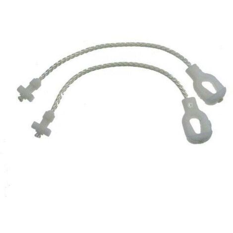 Jeu de 2 cables de porte (61874-12341) (32X1853) Lave-vaisselle 618743750000000292 BRANDT, DE DIETRICH, BLOMBERG, SANGIORGIO, E