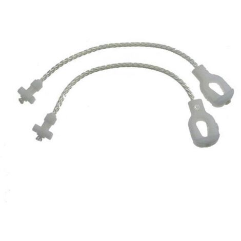 Jeu de 2 cables de porte (61874-15200) (32X1853) Lave-vaisselle BRANDT, DE DIETRICH, BLOMBERG, SANGIORGIO, ELEKTRA-BREGENZ, SAUT