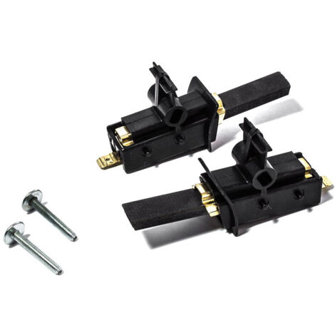 Jeu de 2 charbons 5X12 5X28 mm cosses 6.3 mm