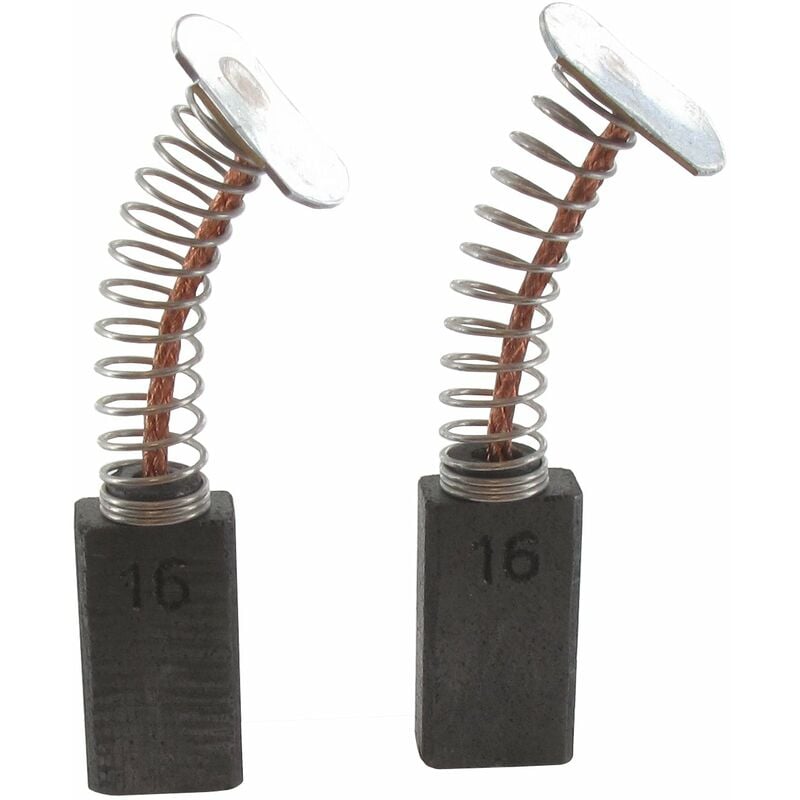 Jeu de 2 charbons adaptable KENSTON pour ponceuse 1050W modèle S1TSW13-76A (832944).