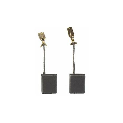 Jeu De 2 Charbons Adaptable Metabo 1899-23. Dimensions 6x12.5x15.5mm.